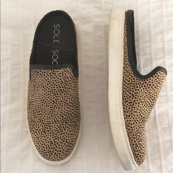 Sole Society Shoes - Sole Society Slip on Mule Sneaker